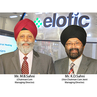 M.B.Sahni, Chairman& MD,K.D.Sahni, ViceChairman& JMD M.B.Sahni, Chairman& MD,K.D.Sahni, ViceChairman& JMD